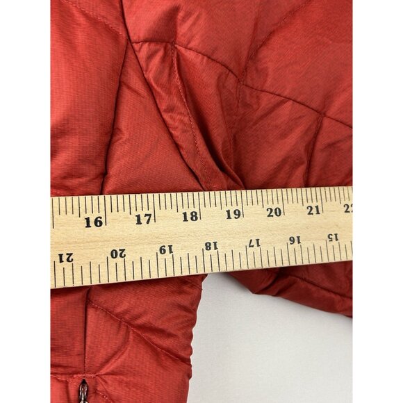 Patagonia Goose Down Women’s XS Puffer Jacket Coat Red/Orange Style 84611F4 - Picture 4 of 16